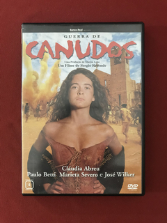 DVD - Guerra De Canudos - Dir: Sergio Rezende - Seminovo