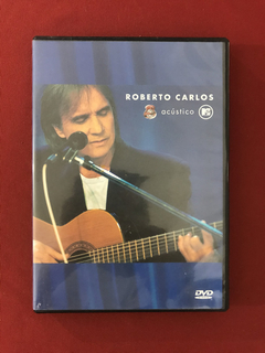 DVD - Roberto Carlos Acústico MTV - Seminovo