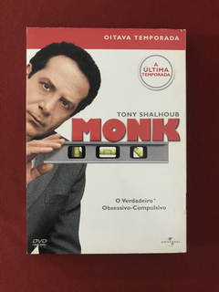 DVD - Monk Oitava Temporada 4 Discos - Tony Shalhoub
