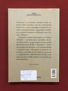 Livro- A Lentidão- Milan Kundera- Companhia De Bolso- Semin. - comprar online
