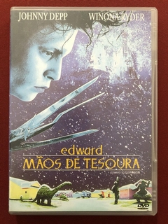 DVD - Edward Mãos De Tesoura - Johnny Depp - Seminovo