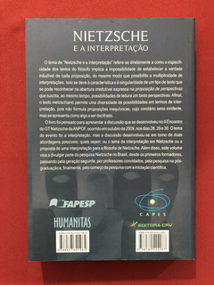 Livro - Nietzsche E A Interpretação - Ed. Humanitas - comprar online