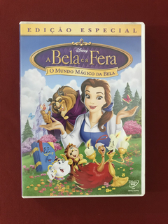DVD - A Bela E A Fera O Mundo Mágico Da Bela