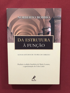 Livro - Da Estrutura À Função - Norberto Bobbio - Seminovo