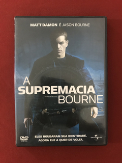 DVD- A Supremacia Bourne - Matt Damon - Dir: Paul Greengrass