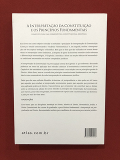 Livro - A Interpretação Da Constituição- Ed. Atlas- Seminovo - comprar online
