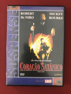 DVD- Coração Satânico - Robert De Niro/ Mickey Rourke- Semin