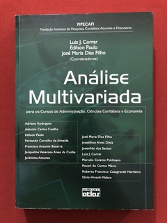 Livro - Análise Multivariada - Luiz J. Corrar - Editora Atlas