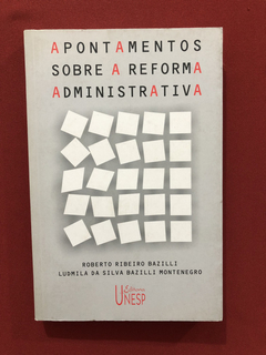 Livro - Apontamentos Sobre A Reforma Administrativa - Unesp