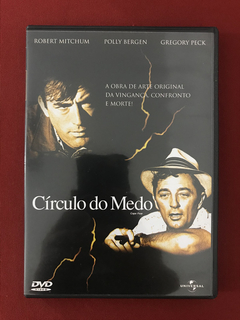 DVD - Círculo Do Medo - Robert Mitchum - Seminovo