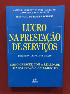 Livro - Lucro Na Prestação De Serviços - Editora Campus