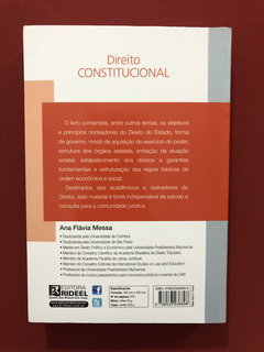 Livro - Direito Constitucional - Ana Flávia Messa - Seminovo - comprar online