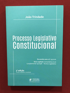 Livro - Processo Legislativo Constitucional - Seminovo