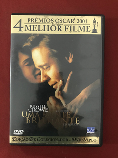 DVD Duplo - Uma Mente Brilhante - Russell Crowe - Seminovo