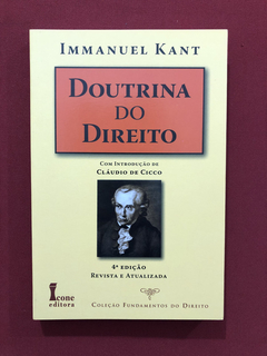 Livro - Doutrina Do Direito - Immanuel Kant - Seminovo