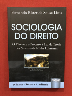 Livro - Sociologia Do Direito - Fernando Rister Lima - Semin