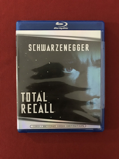 Blu-ray - Total Recall - Schwarzenegger - Seminovo