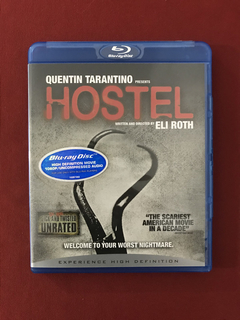 Blu-ray - Hostel - Dir: Eli Roth - Seminovo