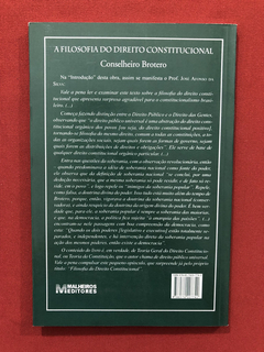 Livro - A Filosofia Do Direito Constitucional - Seminovo - comprar online