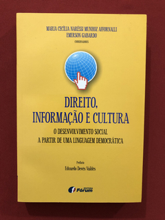 Livro - Direito, Informação E Cultura - Affornalli- Seminovo