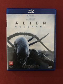 Blu-ray - Alien Covenant - Dir: Ridley Scott - Seminovo