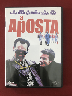 DVD - A Aposta - Max Beesley/ Richard E. Grant - Seminovo