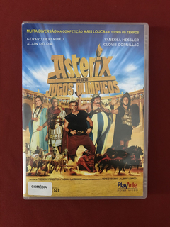 DVD - Asterix Nos Jogos Olímpicos - Alain Delon - Seminovo