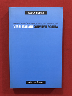 Livro- Verbos Italianos- Paola Budini- Martins Fontes- Semin