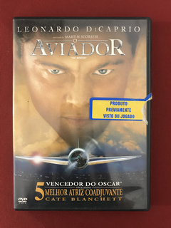DVD - O Aviador - Leonardo Di Caprio/ Cate Blanchett - Semin
