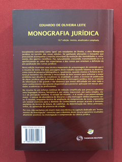 Livro- Monografia Jurídica- Eduardo De Oliveira Leite- Semin - comprar online