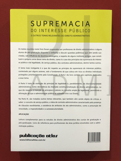 Livro - Supremacia Do Interesse Público - Ed. Atlas - Semin. - comprar online