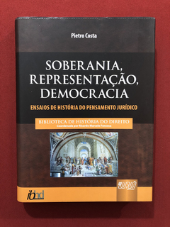 Livro - Soberania, Representação Democracia - Seminovo