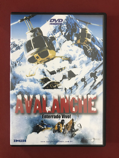 DVD - Avalanche - Enterrado Vivo! - Seminovo