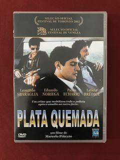 DVD - Plata Quemada - Dir: Marcelo Piñeyro - Seminovo