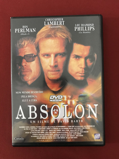 DVD - Absolon - Christopher Lambert/ Ron Perlman - Seminovo