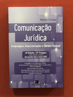 Livro - Comunicação Jurídica - Návia Costa - Seminovo