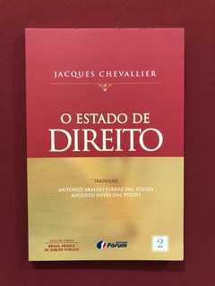 Livro - O Estado De Direito - Jacques Chevallier - Seminovo