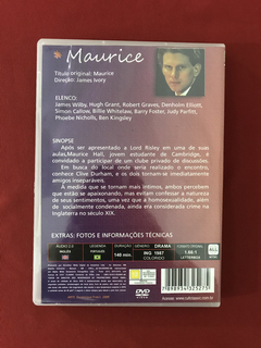 DVD - Maurice - James Wilby - Dir: James Ivory - comprar online