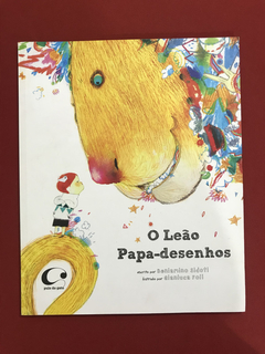 Livro - O Leão Papa-desenhos - Beniamino Sidoti - Seminovo
