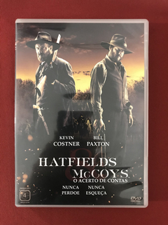 DVD - Hatfields & McCoys - Kevin Costner - Seminovo