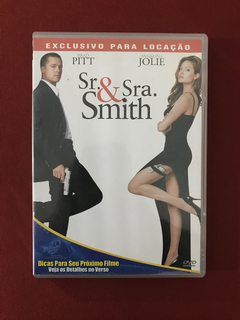 DVD - Sr. & Sra. Smith - Brad Pitt - Seminovo