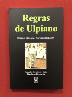 Livro - Regras De Ulpiano - Edipro - Seminovo