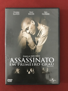 DVD - Assassinato Em Primeiro Grau - Christian Slater- Semin