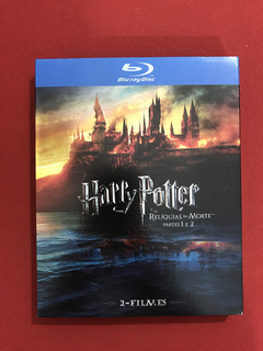 Blu-ray Duplo - Harry Potter E As Relíquias Da Morte 1 E 2