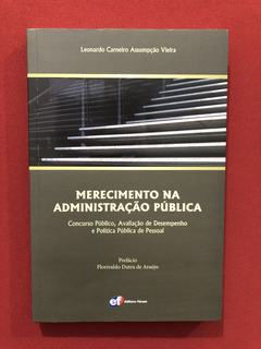 Livro - Merecimento Na Administração Pública - Seminovo
