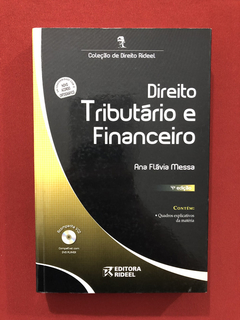 Livro - Direito Tributário E Financeiro - Ana Messa - Semin.