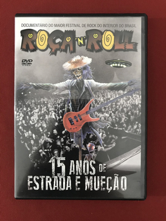DVD - Roça 'N' Roll - 15 Anos De Estrada E Mueção - Seminovo
