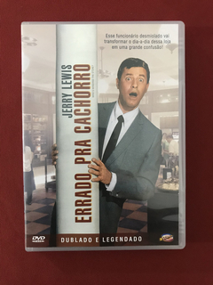 DVD - Errado Pra Cachorro - Jerry Lewis - Seminovo