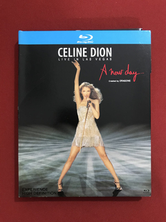 Blu-ray Duplo - Celine Dion - Live In Las Vegas - Seminovo