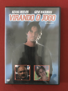 DVD - Virando O Jogo - Keanu Reeves/ Gene Hackman - Seminovo